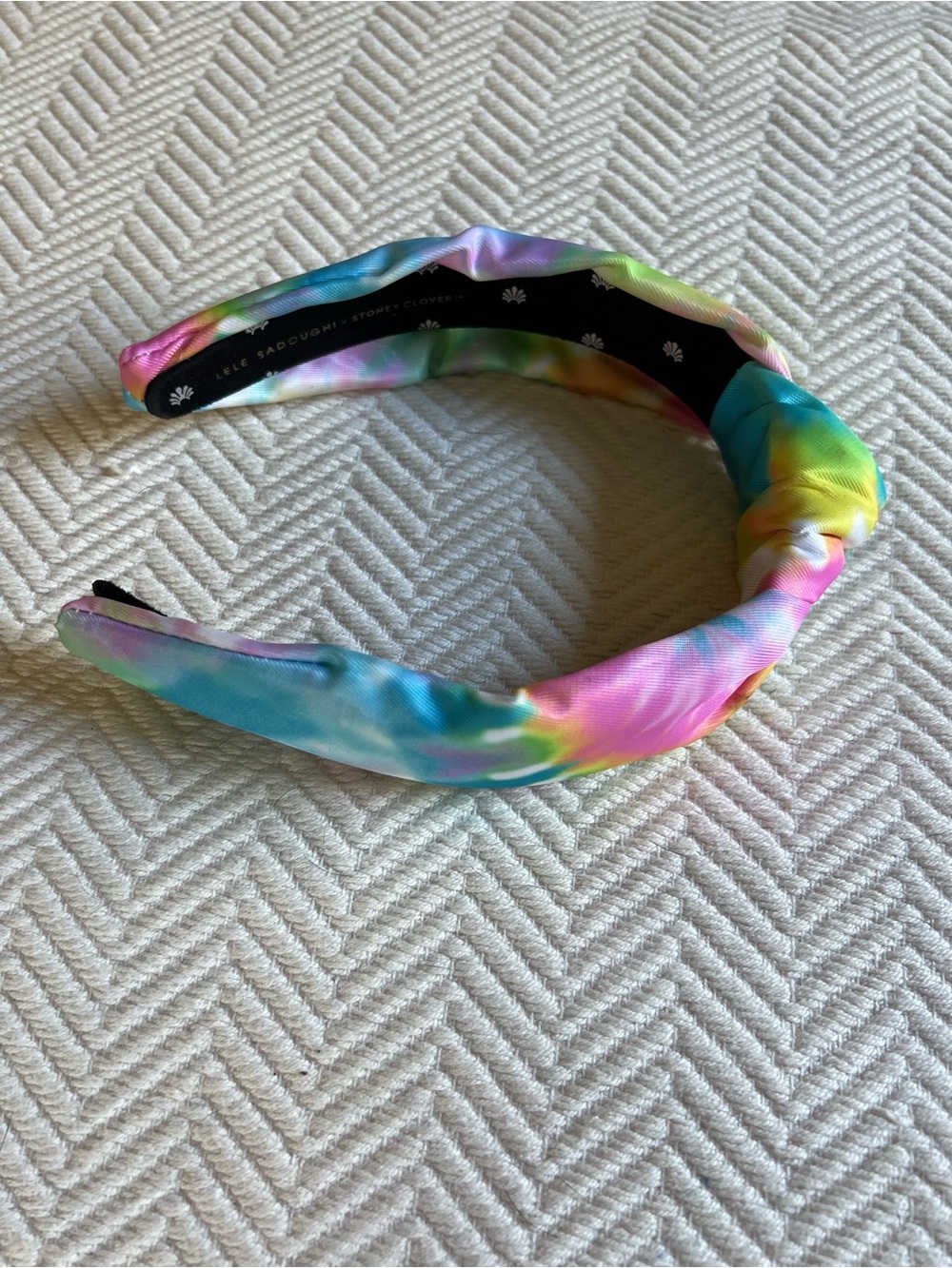tie-dye knotted headband from Lele Sadoughi x Stoney Clover Lane